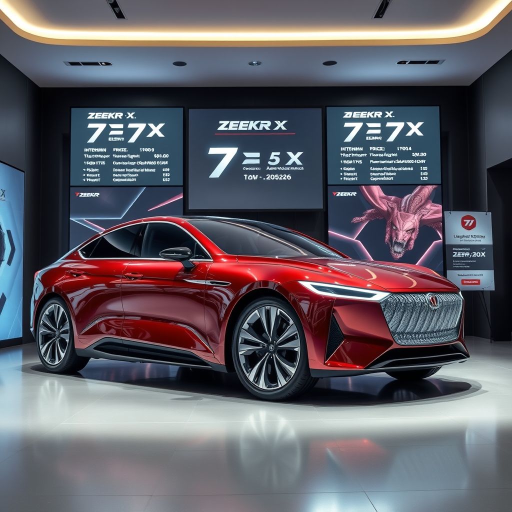 ใหม่ All-new Zeekr 7X 2025-2026 ราคา ซีคเกอร์ 7X ตารางผ่อน-ดาวน์